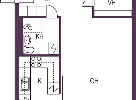 Lantinen District Apartment | 73 m² Apartment ∙ 2 bedrooms ∙ 2 guests