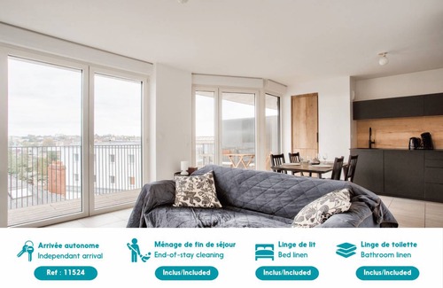 Republique - Les Ponts Apartment | 78 m² Apartment ∙ 2 bedrooms ∙ 4 guests