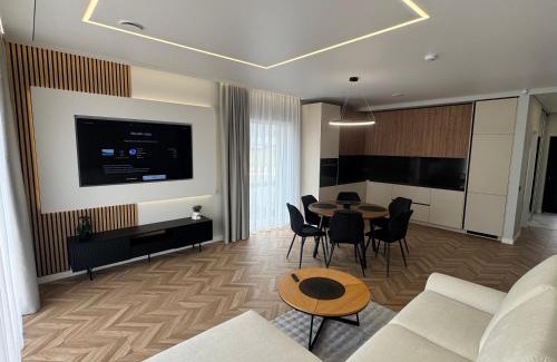 Sendvario seniunija House | 8 miegamų vietų SOLUNA vila šalia Klaipėdos