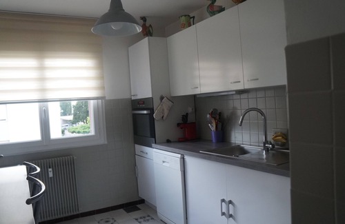 Santa Cruz Apartment | 80m bright private park near CV air conditioning wifi elevator quiet residence