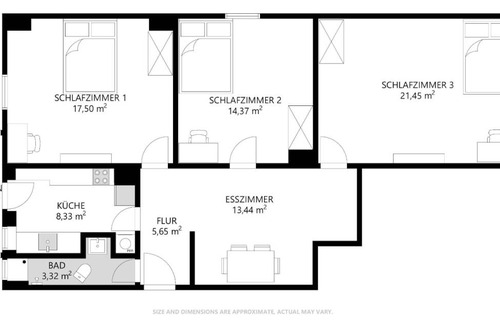 Lehen Resort | 86 m² Private room ∙ 1 bedroom ∙ 1 guest