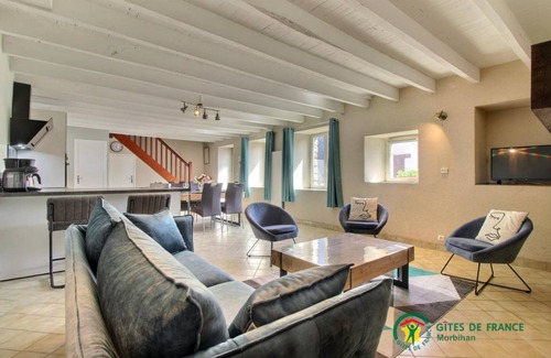 Larmor-Baden House | 90 m² Gîte ∙ 3 bedrooms ∙ 6 guests