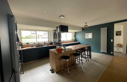 Saint-Nazaire House | A 50m de la mer ! Vaste Maison Idéale Pour les Familles