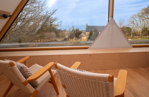 Newport House | A contemporary Welsh Eco house, set in an acre of land nestled on the Preseli Hills above the sea