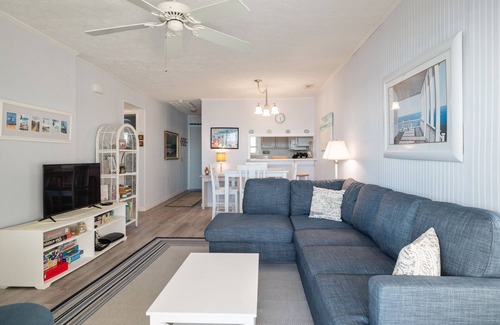 Caswell Beach Condo | A Dream Come True: Oceanfront Condo with Community Pool