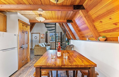 Martin City Cabin | A-frame at Spotted Bear Retreat