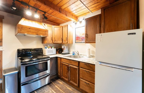 Martin City Cabin | A-frame at Spotted Bear Retreat