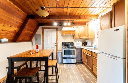 Martin City Cabin | A-frame at Spotted Bear Retreat