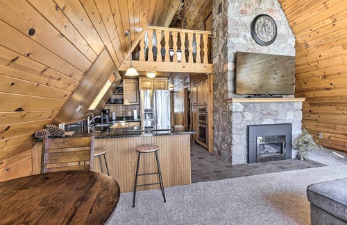 Butternut Cabin | A-Frame Cabin w/Private Boat Dock!
