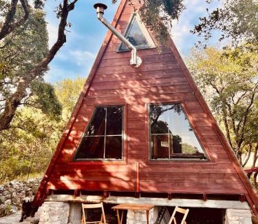 Fiskardo House | A-frame off the grid