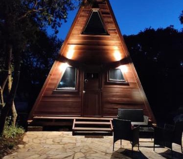 Fiskardo House | A-frame off the grid
