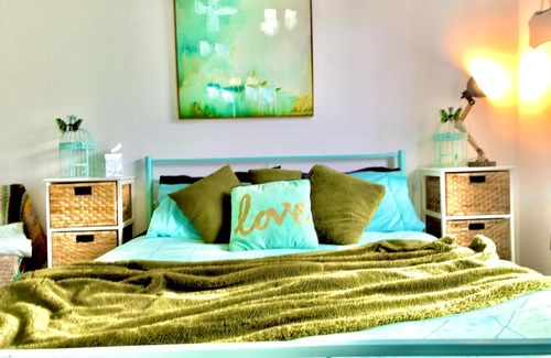 New Brighton House | A Little Bit Beachy Modern Guest Room and Private Toilet