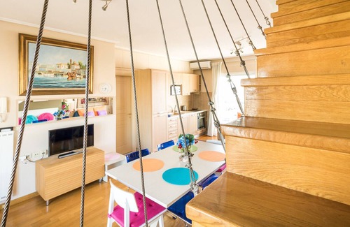 Piraeus Apartment | A Luxury Maisonette with Sea View