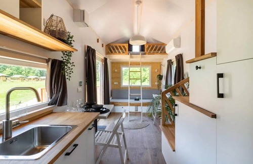 Zeewolde House | A luxury tiny house with extra sleeping lodge