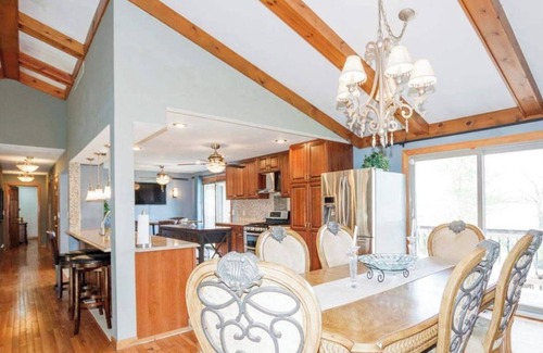 Morton House | A MANSION WITH A HUGE INDOOR HEATED SWIMMING POOL WITH A BONUS THEATER ROOM.