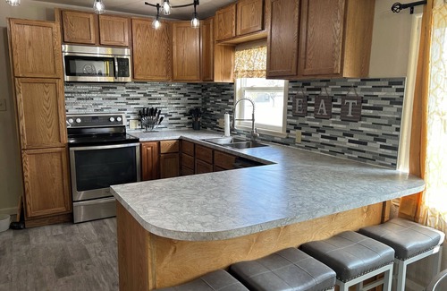 Thermopolis House | A newly renovated home full of fun games for the entire family to enjoy.