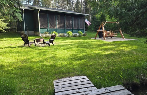 Luzerne Cabin | A Perfect Northern Get-Away On The Scenic Big Creek In Luzerne