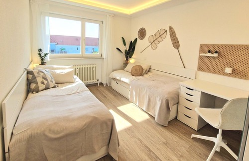 Ulm Apartment | A touch of luxury in 3 rooms with balconies