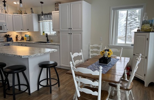 Canada Creek Ranch House | A true paradise lake house with beautiful sunsets year round direct trail access