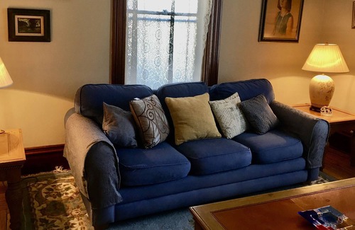 Amherst Apartment | A Victorian duplex in quiet historic downtown Amherst. Pet friendly