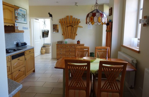 Rysum Cottage | Accessible apartment with large garden and free internet.