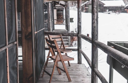 Lyman Cabin | Adirondack Glamping Cabins in All Inclusive Resort on Ogontz Lake