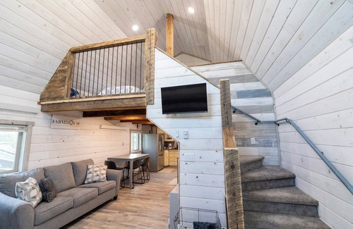 St. Anthony House | Adorable renovated Milk barn along Henry’s Fork of the Snake River.