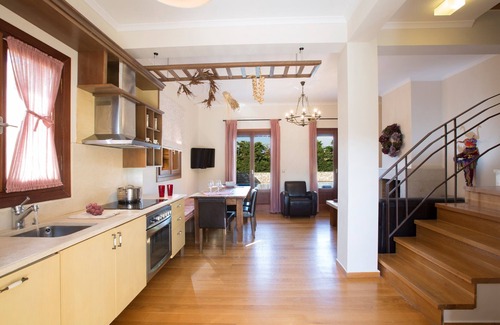 Agios Ioannis Villa | Aeriko-Ammos Beachfront Villa with Stunning View and Private Pool