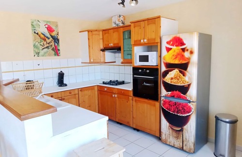 Caux Apartment | Air-conditioned apartment 25 minutes from the beach for 5 people
