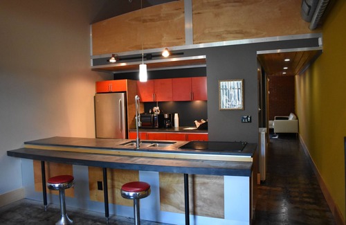 Rosewood House | Airplane Hangar Turned Lofts! Featured twice on HGTV Walk to USC Stadium!