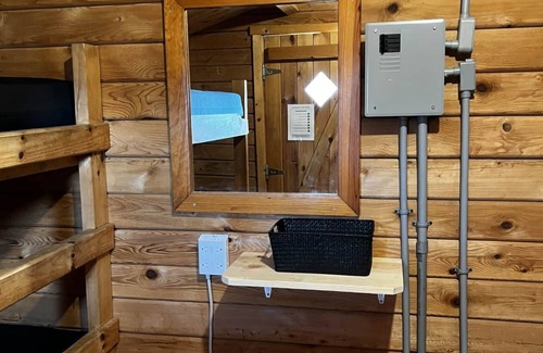 Helmsburg Cabin | "Akeman" Camping Cabin #5 | Pet Friendly