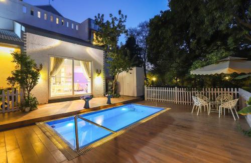 Bhiwadi Villa | Alaya Stays Anugrah Farm - 2 BHK Farmstay With Kids Room & Pvt Pool