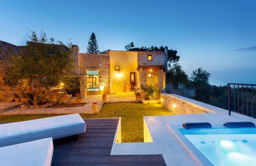 Maroulas Villa | Ali Vafi's Villa - Heated Jacuzzi & Indoor Pool