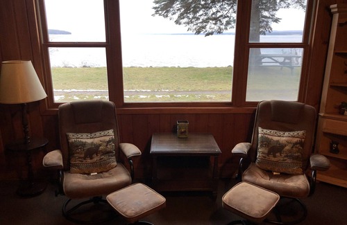 Merriweather House | All Season Family Retreat on Sandy Beach Lake Gogebic Trails Waterfront