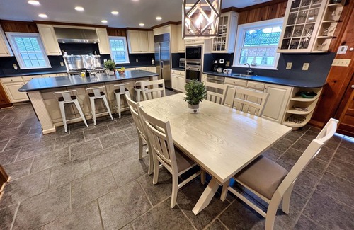 Hague House | All Year Retreat - Indoor Heated Pool, Beach, Game & Movie Cottage, Sleeps 21