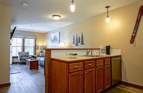 Snowshoe Condo | Allegheny Springs 305: 1 Bedroom, 1 Full Bath, Slope Side, Gas Fireplace