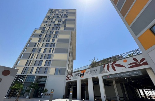 Dubai Production City Apartment | Alluring 2BR w/Assistant’s Room at Mesk 1 Midtown Dubai Production City by Deluxe Holiday Homes