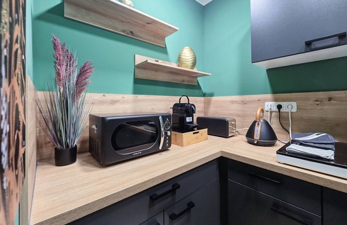 Dortmund Apartment | Alpha Apartments: Central, Cool, Cozy, Green Flair