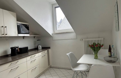 Mainz-Bingen Apartment | Alta Villa - Exclusive vacation apartment with roof terrace in the old town of Eltville