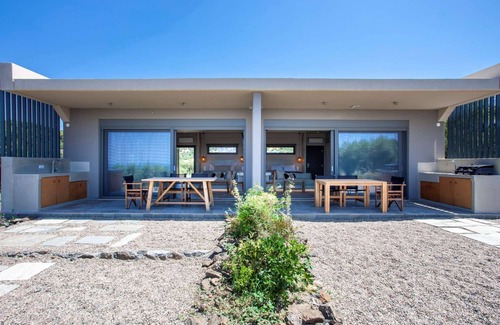 Sithonia Villa | Alterra Vita Eco Villas: Suite with sunset view