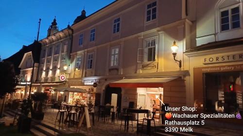 Melk House | Altstadthaus Marille mit Innenhofterrasse