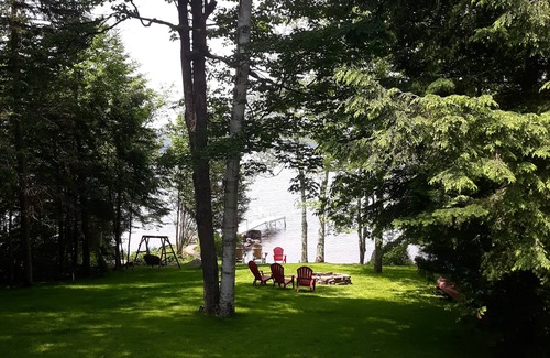 Lyon Mountain Cabin | Amazing Adirondack Sunsets with Log Cabin Memories on Upper Chateaugay Lake
