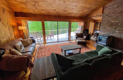 Whitefield House | Amazing lakefront home in the White Mountains with game room theater