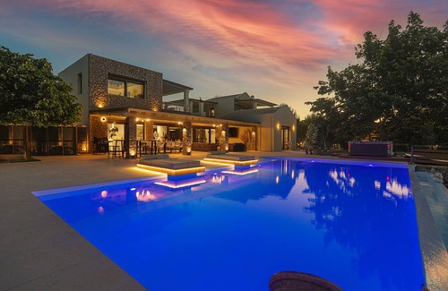Potamos Villa | Amazing state-of-the art Spectacular Villa Sleeps 16 (9 baths)