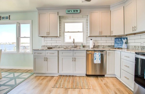 North Carolina Coast House | Amazing Sunsets from the Soundfront Home - Boat Slip