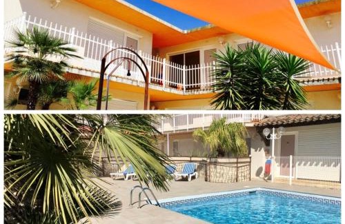 Palavas-les-Flots Hotel | Amerique Hotel Palavas - Piscine - Plage