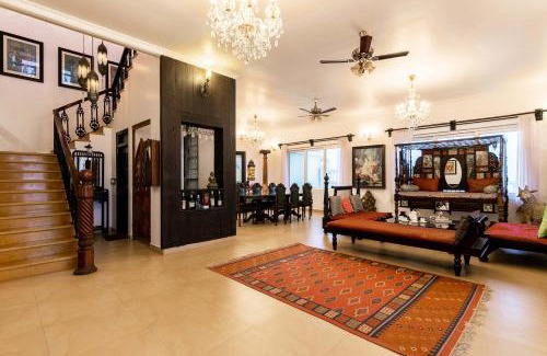 Lonavala Villa | Ananda Villa by StayVista - A serene escape with Mountain-view, Heritage interiors, Swimming pool & Lush lawn