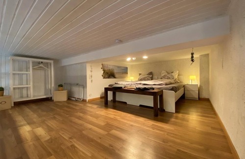 Sondern Apartment | Andina Ahoi - Maisonette apartment in nautical style with a view of the Biggesee