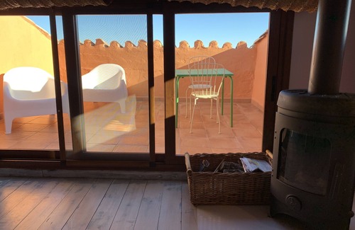 Zafra de Zancara Cottage | Antigua Casa de Pedro Chicote (Suite Suite A vista de Pájaro) for 2/3pers