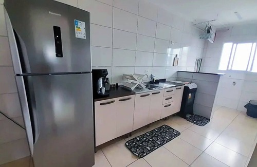 Vila Assuncao Apartment | Ap Temporada Top até 08 Pessoas/praia 06 Minutos/aceita Pet/02 Vagas de Garagem